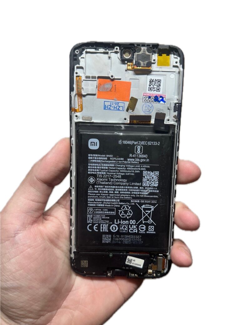 Chassis com aro + display compatível com Xiaomi Redmi note 12s