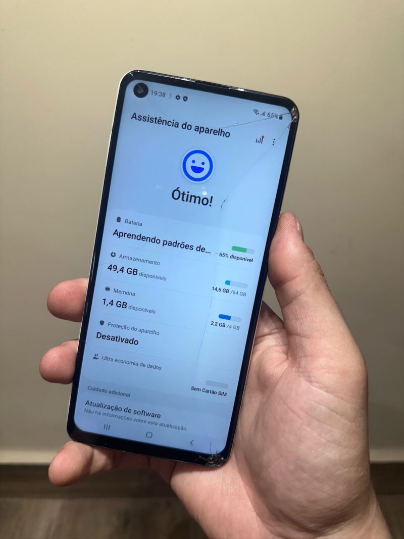 Samsung A21s branco (64Gb) 4Gb de ram - Retirada de peças