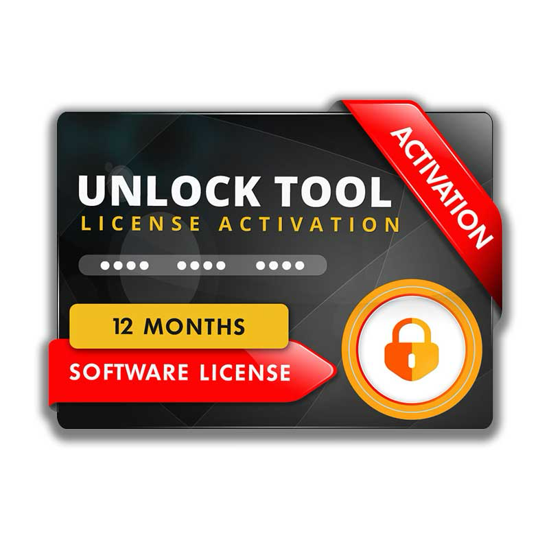 Licença de ativação - UnlockTool 12 meses