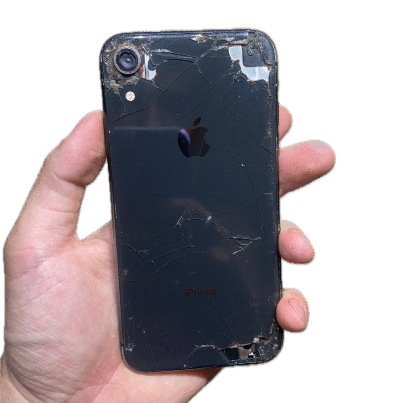 Chassis iPhone XR Preto - Completo