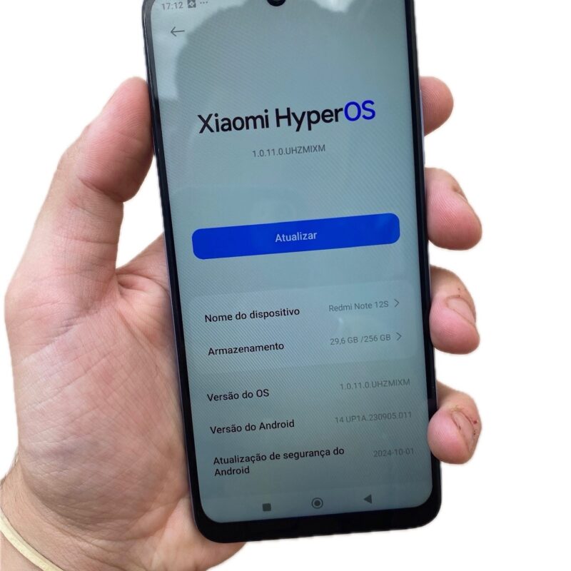 Display com aro Xiaomi Redmi note 12s
