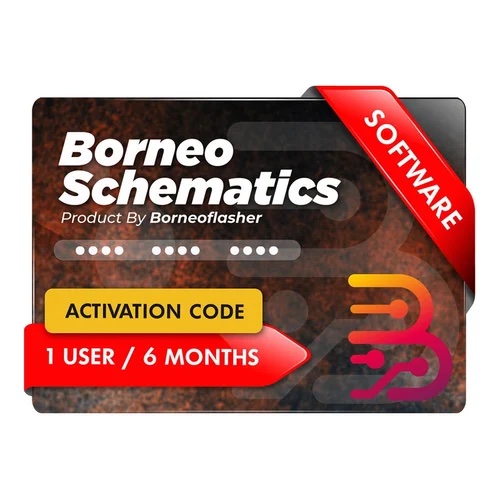 Borneo Schematics 6 meses (180 dias) 1PC - Ativação Oficial